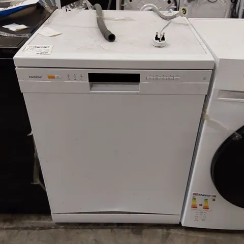COMFEE' FREESTANDING DISHWASHER FD1201P-W WITH 12 PLACE SETTINGS, CLOUD WASH, DELAY START, HALF LOAD FUNCTION, FLEXIBLE RACKS - WHITE (KWH-FD1201P-W) [ENERGY CLASS E]
