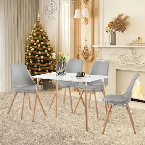 BOXED WENDELL 4-PERSON DINING SET (BOX 2 OF 2 ONLY)