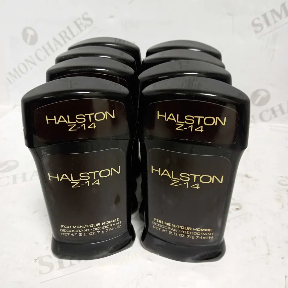 HALSTON Z-14 FOR MEN DEODORANT STICK 74ml x8
