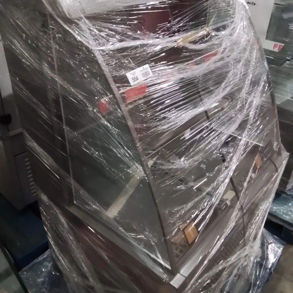 STAINLESS STEEL COMMERCIAL COLD DISPLAY FRIDGE/COUNTER