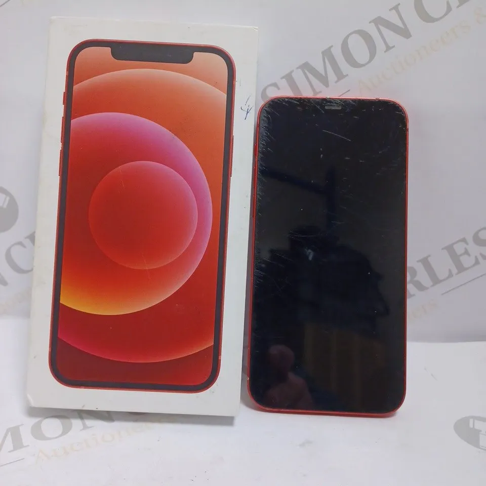 BOXED APPLE IPHONE 12 (PRODUCT)RED