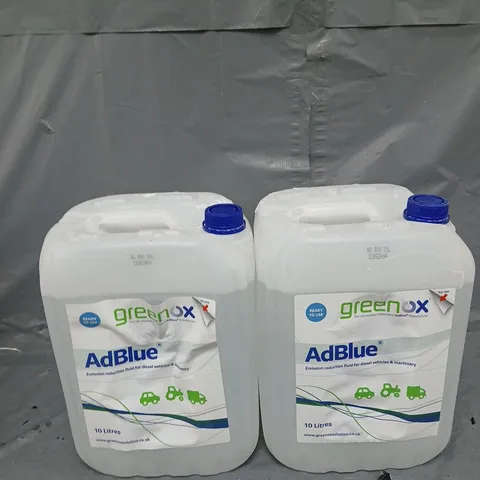 2X GREENOX ADBLUE 10L