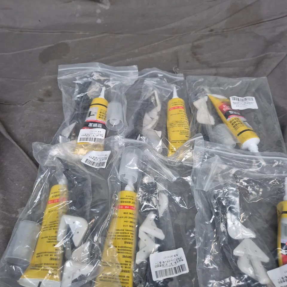 LOT OF 6 UNBRANDED PLASTIC STEEL MUD KITS