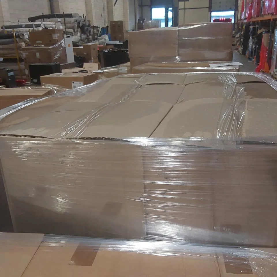 PALLET CONTAINING A LARGE QUANTITY OF ASSORTED BATHROOM FURNITURE PARTS INCLUDING: VELDEAU VERONA TALL WALL UNITS