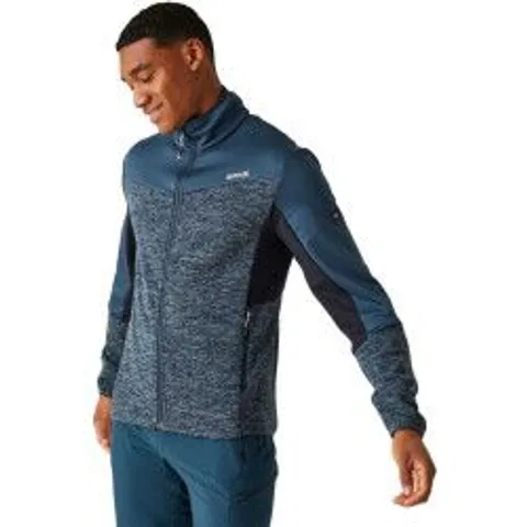 REGATTA MEN'S COLADANE VI FULL ZIP FLEECE (RMA569) SIZE 3XL