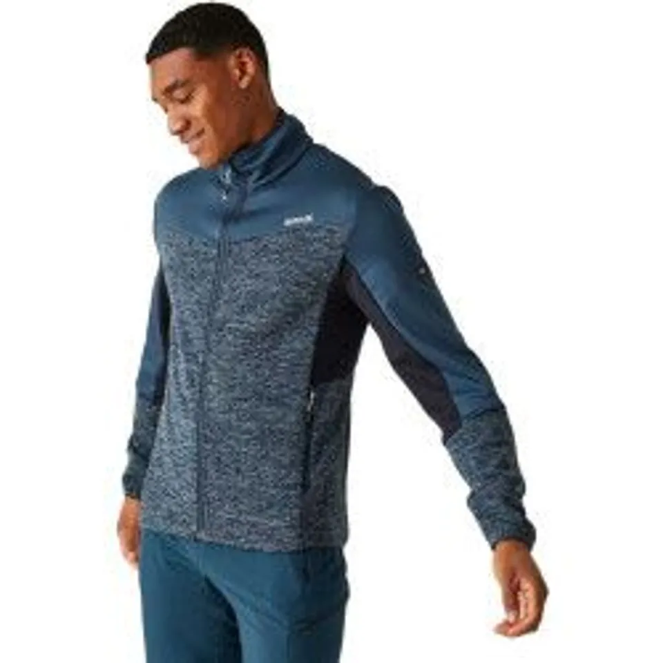 REGATTA MEN'S COLADANE VI FULL ZIP FLEECE (RMA569) SIZE 3XL