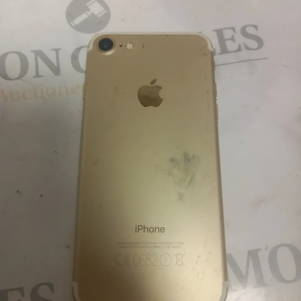 APPLE IPHONE GOLD MODEL A1778