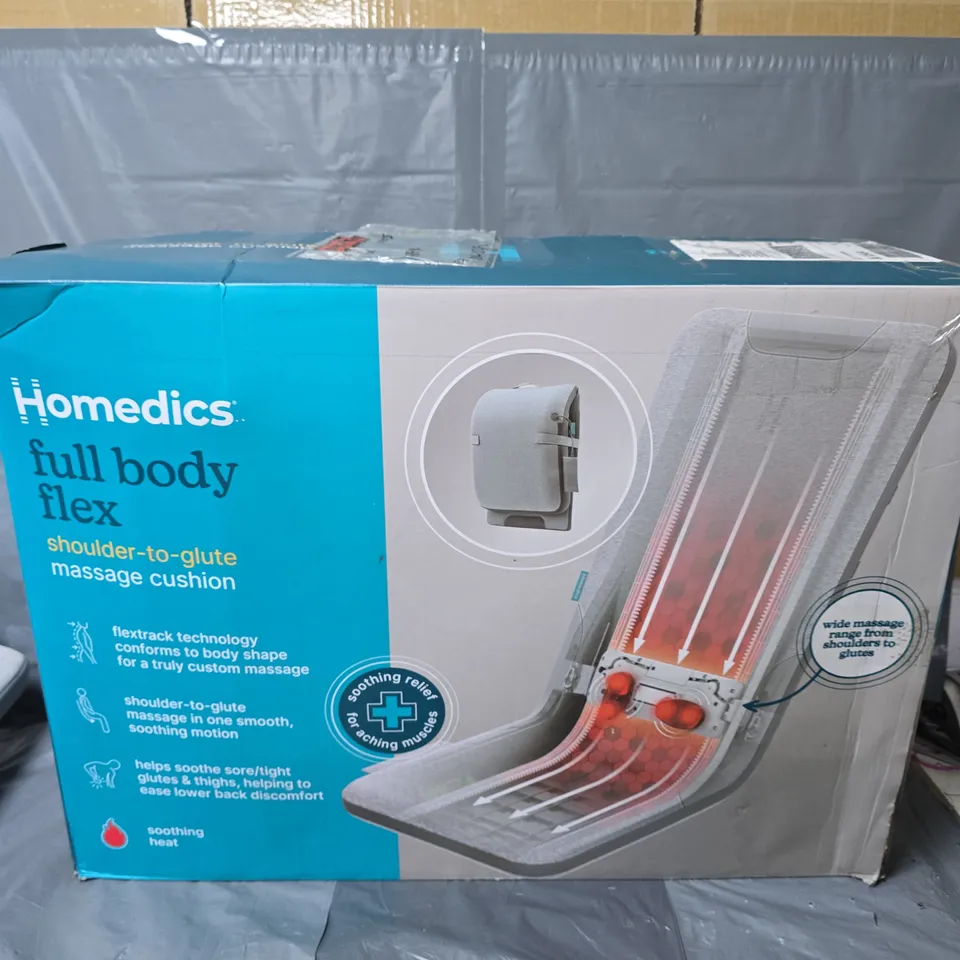 HOMEDICS FULL BODY FLEX MASSAGER - GREY