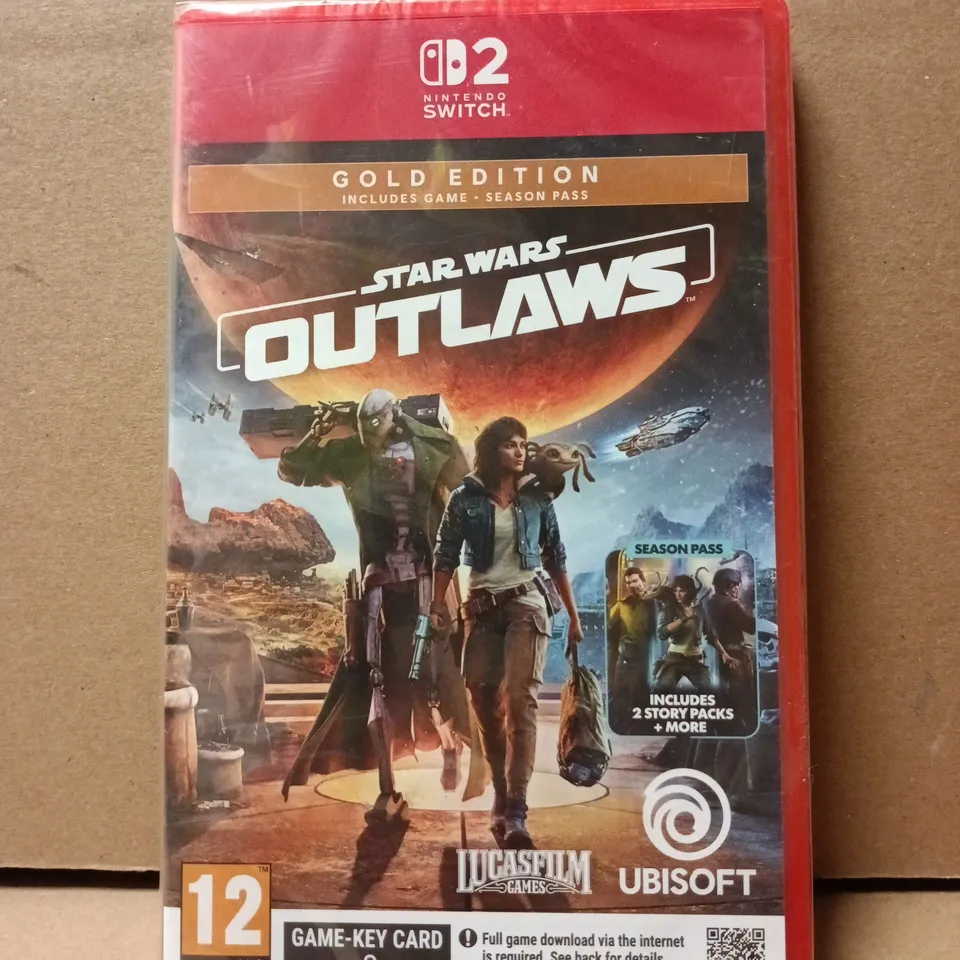NINTENDO SWITCH STAR WARS OUTLAWS – GOLD EDITION 