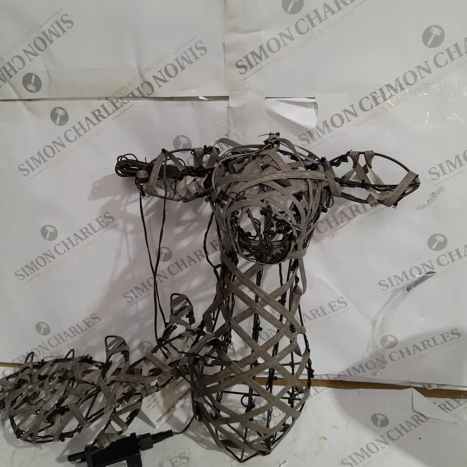 ALISON CORK INDOOR/OUTDOOR STAG HEAD