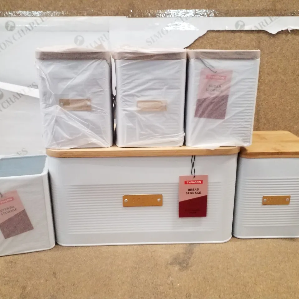 BOXED SET OF 6 OTTO SQUARE STORAGE CONTAINERS