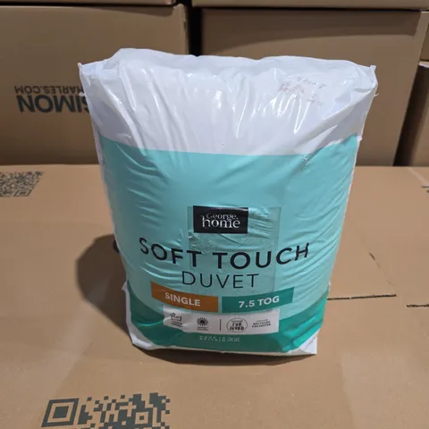 GEORGE HOME SOFT TOUCH DUVET SINGLE TOG 7.5