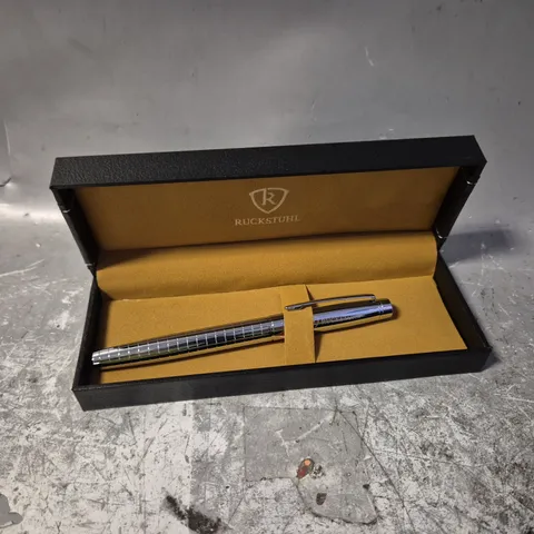 RUCKSTUHL STAINLESS STEEL LUXURY PEN