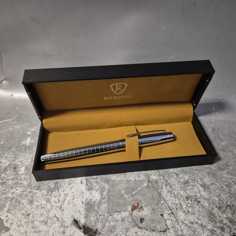 RUCKSTUHL STAINLESS STEEL LUXURY PEN 