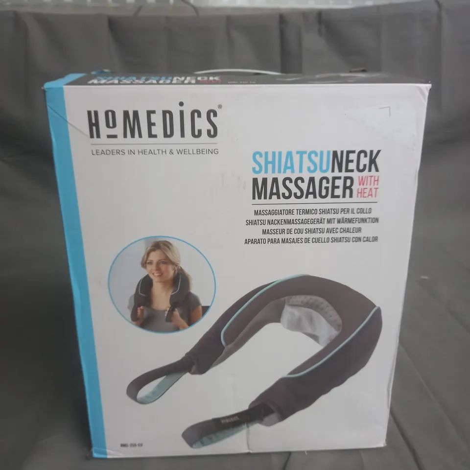 BOXED HOMEDICS SHIATSU NECK MASSAGER NMS-255-EU