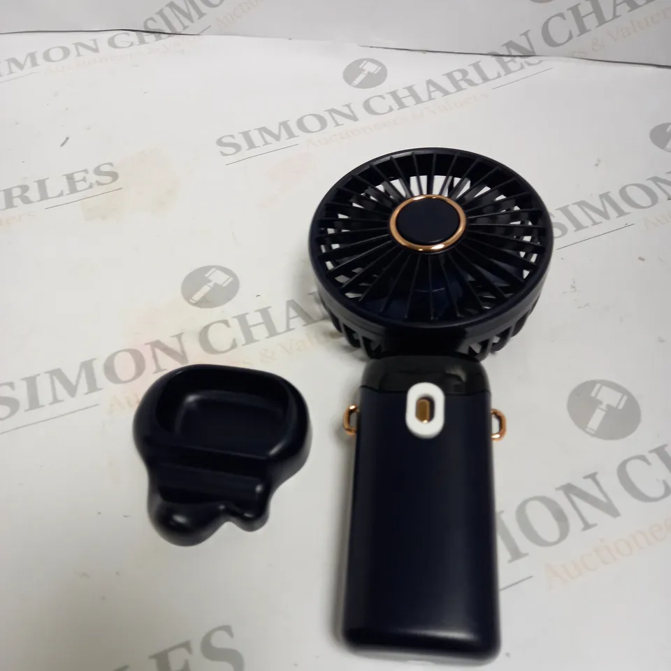 BOXED LED DIGITAL DISPLAY HANDHELD PORTABLE FAN.