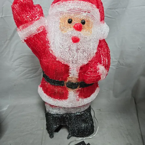 THREE KINGS SANTA ACRYLIC BATTERY OPERATED OUTDOOR CHRISTMAS LIGHT