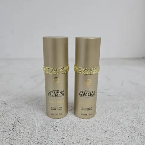 SET OF 2 ELIZABETH GRANT CAVIAR CELLULAR RECHARGE WITH GOLD SUPER SERUM 60ML