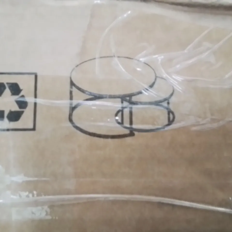 BOXED COFFEE TABLE SET OF 2