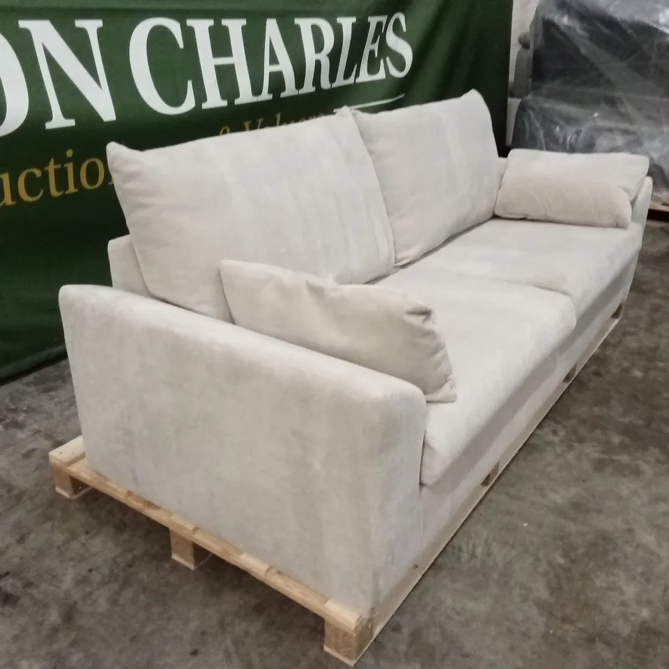 BARCELONA 3 SEATER SOFA - NATURAL RRP £629