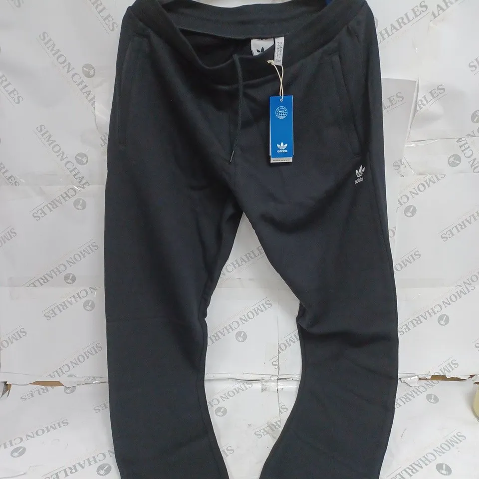 LARGE BLACK ADIDAS JOGGERS 