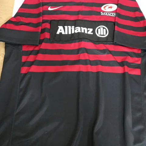 NIKE SARACENS JERSEY SIZE XL