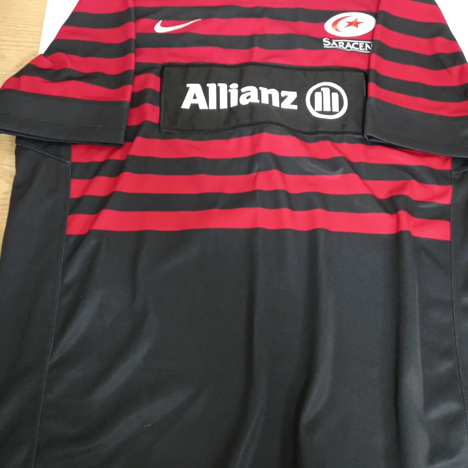 NIKE SARACENS JERSEY SIZE XL