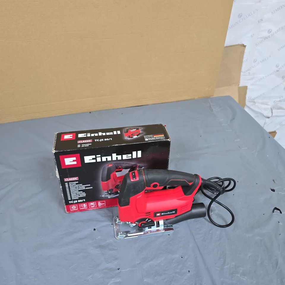 EINHELL TC-JS 80/1 JIGSAW WITH BOX