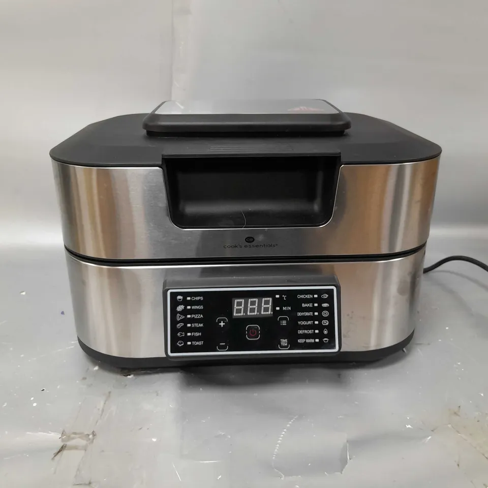 BOXED COOK'S ESSENTIALS GRILL & AIRFRYER 5.5L
