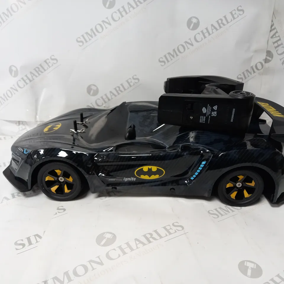 BATMAN 1:10 R/C BAT-TECH RACER  RRP £49.99