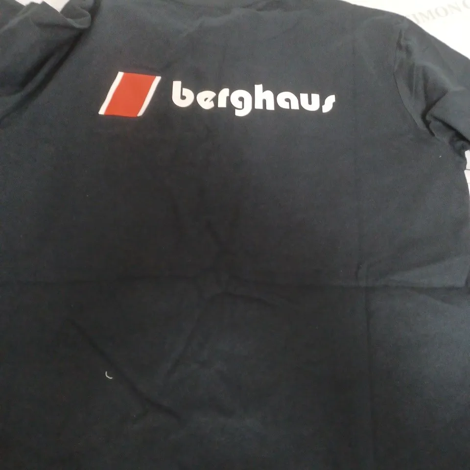 BERGHAUS BLACK T-SHIRT - LARGE
