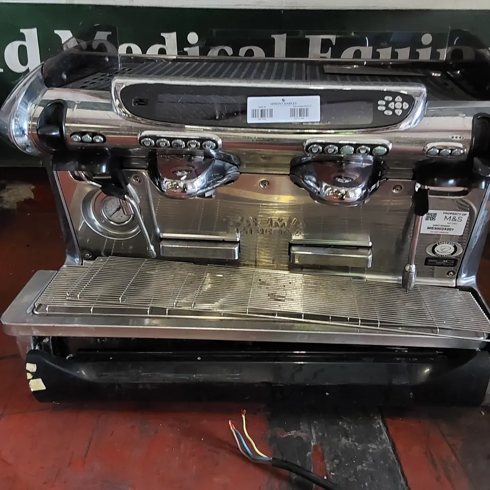 FAEMA EMBLEMA 2 GROUP ESPRESSO MACHINE 