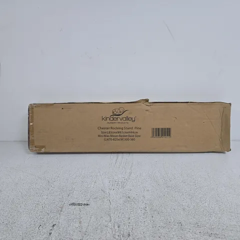 KINDER VALLEY NURSERY PRODUCTS CHESTER ROCKING STAND PINE BOXED