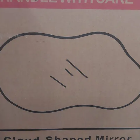BOXED CLOUD-SHAPED MIRROR