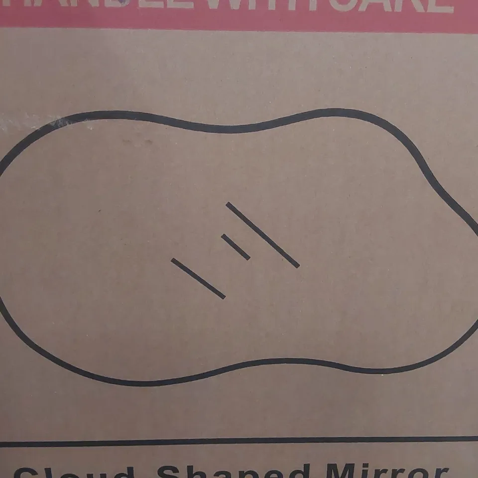 BOXED CLOUD-SHAPED MIRROR