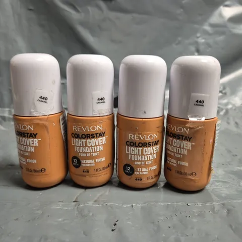 LOT OF APPROXIMATELY 40 REVLON COLOURSTAY LIGHT COVER 30ML FOUNDATIONS - 440 CARAMEL