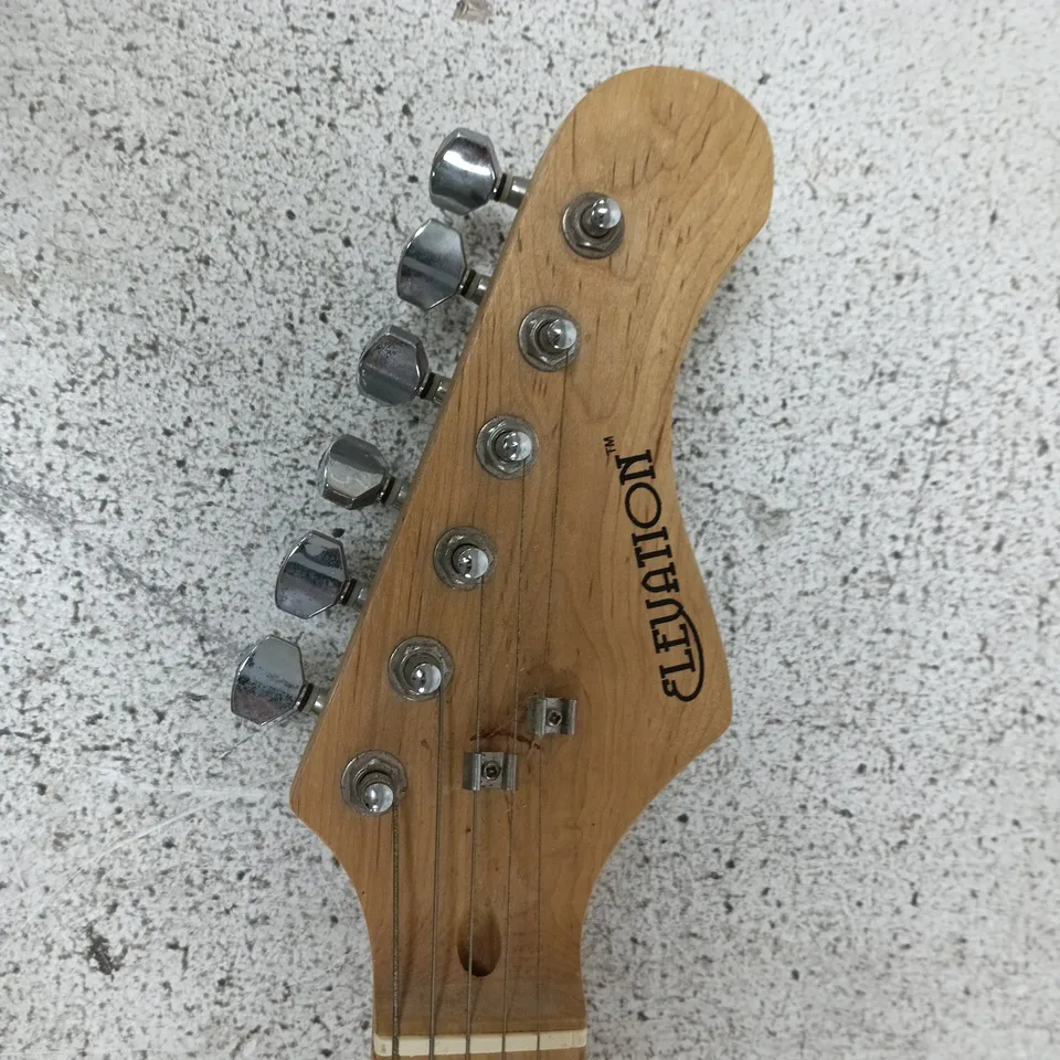 ELECTRIC GUITAR, SUNBURST, STRATOCASTER-STYLE
