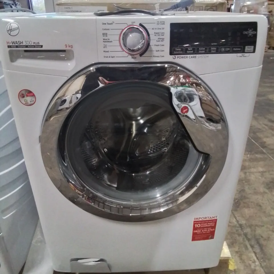 HOOVER H-WASH 300 PLUS H3WS69TAMCE/1-80 WASHING MACHINE FRONT-LOAD 9 KG 1600 RPM A WHITE