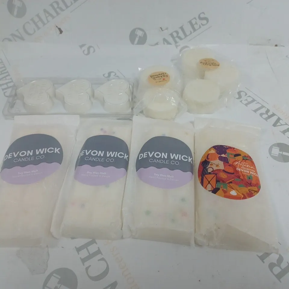 BOX OF ASSORTED WAX MELTS TO INCLUDE DEVON WICK