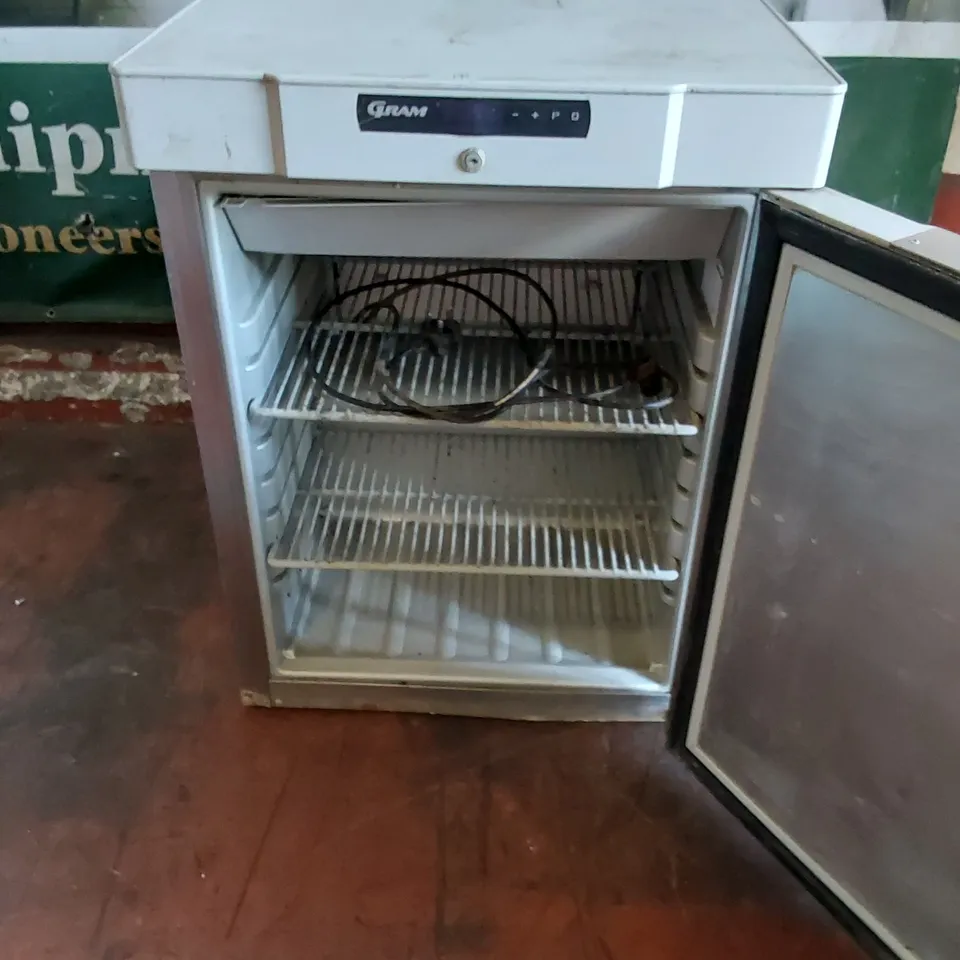 GRAM F-210-RG-JN UNDER COUNTER FREEZER 