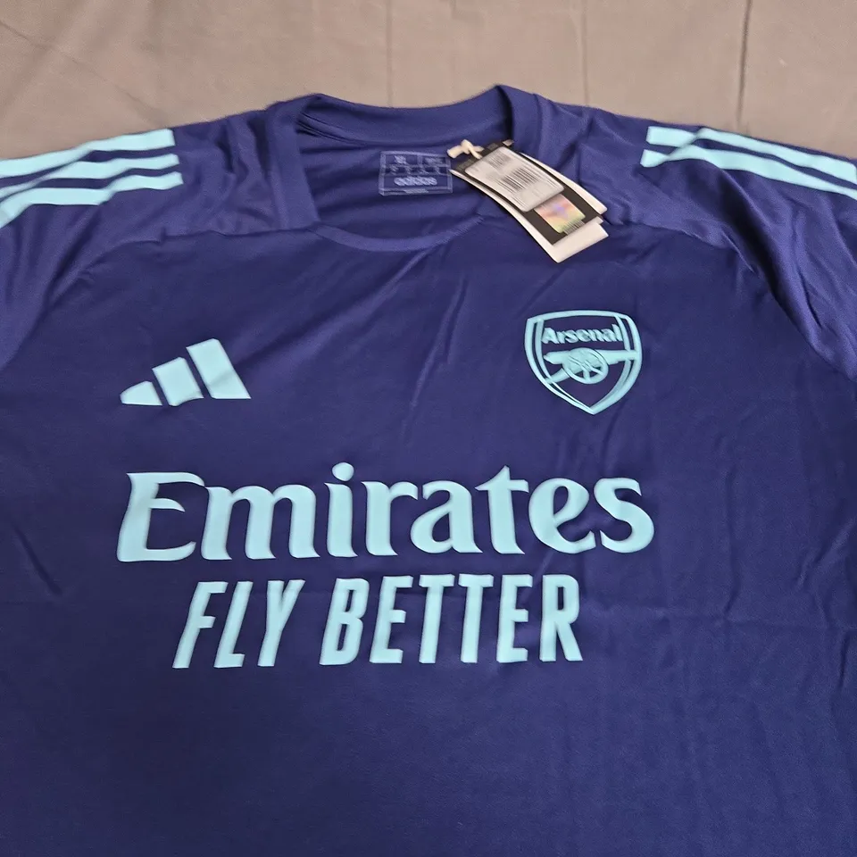 ARSENAL FC FOOTBALL JERSEY SIZE XL