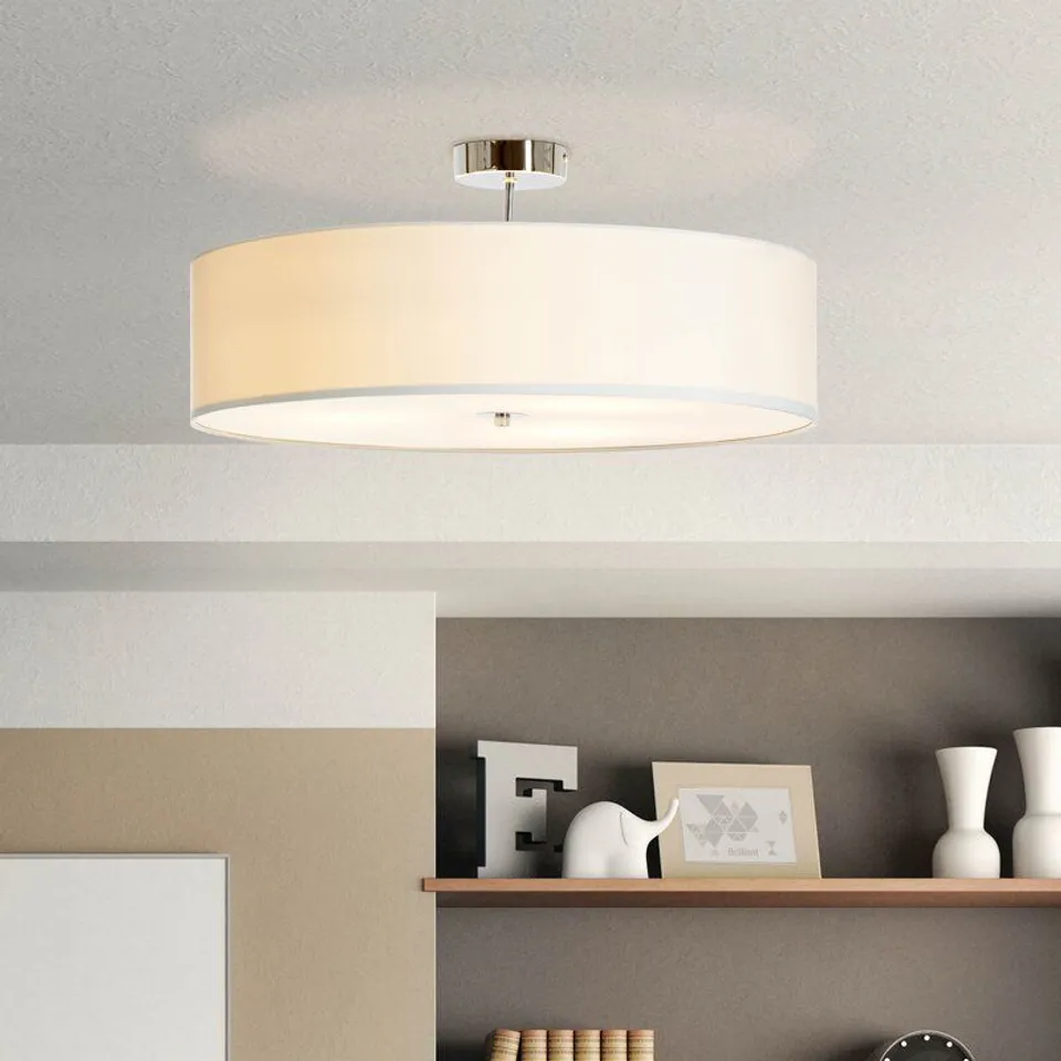 MASSILLON 3- LIGHT 30CM SEMI FLUSH MOUNT SHADE