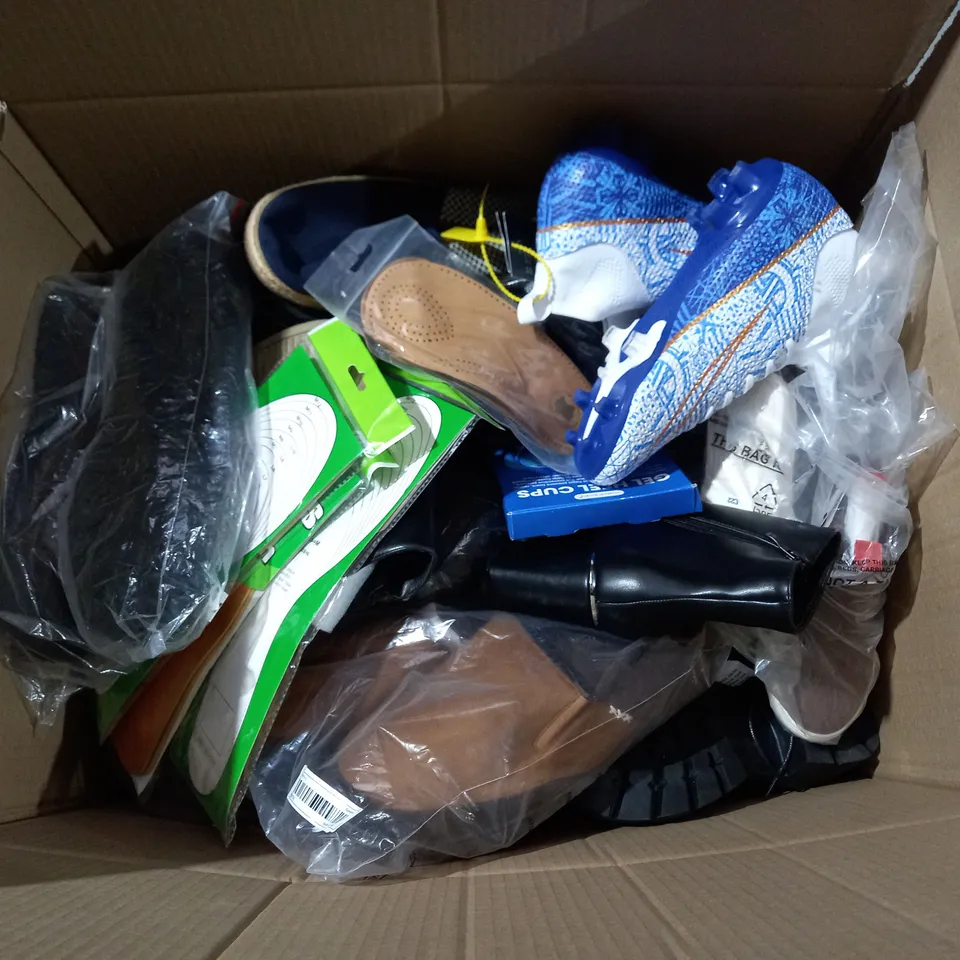 BOX OF APPROXIMATELY 25 ASSORTED SHOES TO INCLUDE - IDEAL SHOES - DAVID GANDY - ZIGZAGGERS ECT 