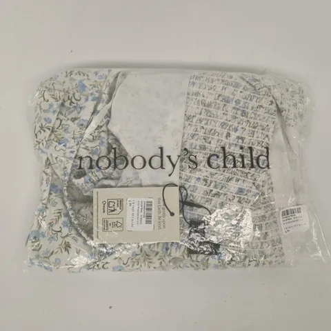 BAGGED NOBODY'S CHILD BUTE SWEETHEART TOP IN WHITE/MULTI SIZE UK 14