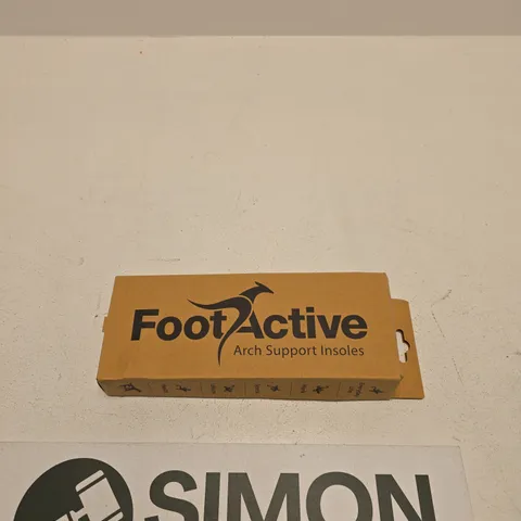 FOOTACTIVE ARCH SUPPORT INSOLES SIZE L
