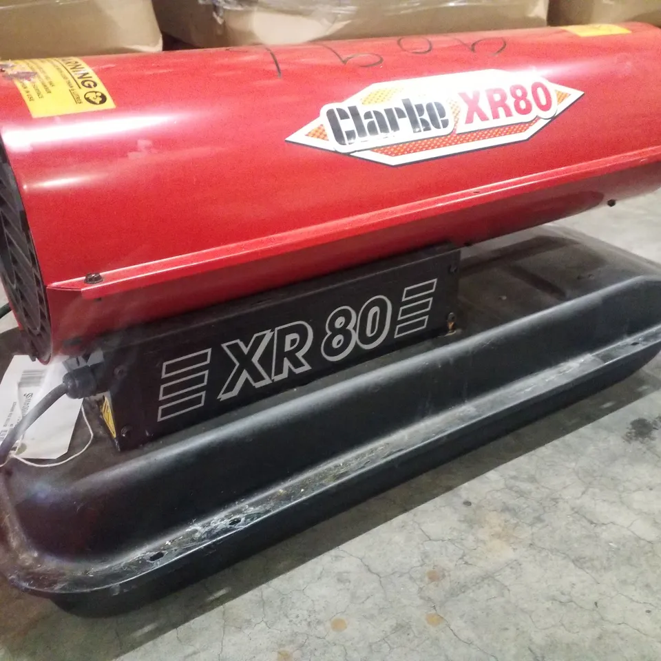 CLARKE XR80 20.5KW DIESEL INDUSTRIAL SPACE HEATER