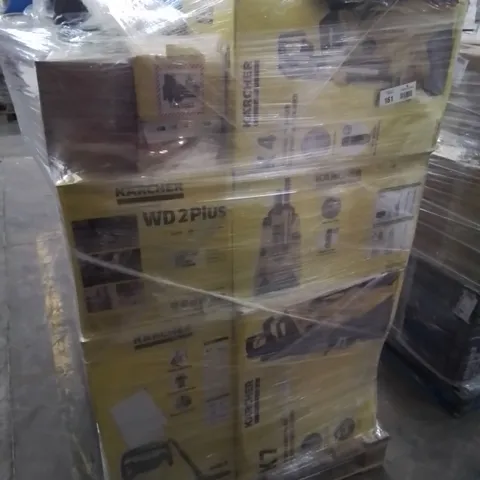 PALLET OF APPROXIMATELY 25 UNPROCESSED RAW RETURN KARCHER AND BOSCH GOODS TO INCLUDE;