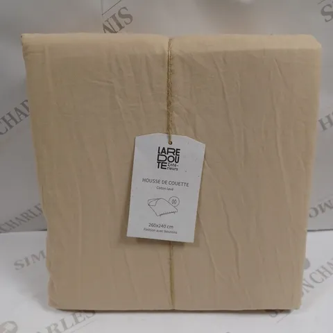 LAREDOUTE HOUSE DE COUETTE COTTON SHEET - 260X240CM