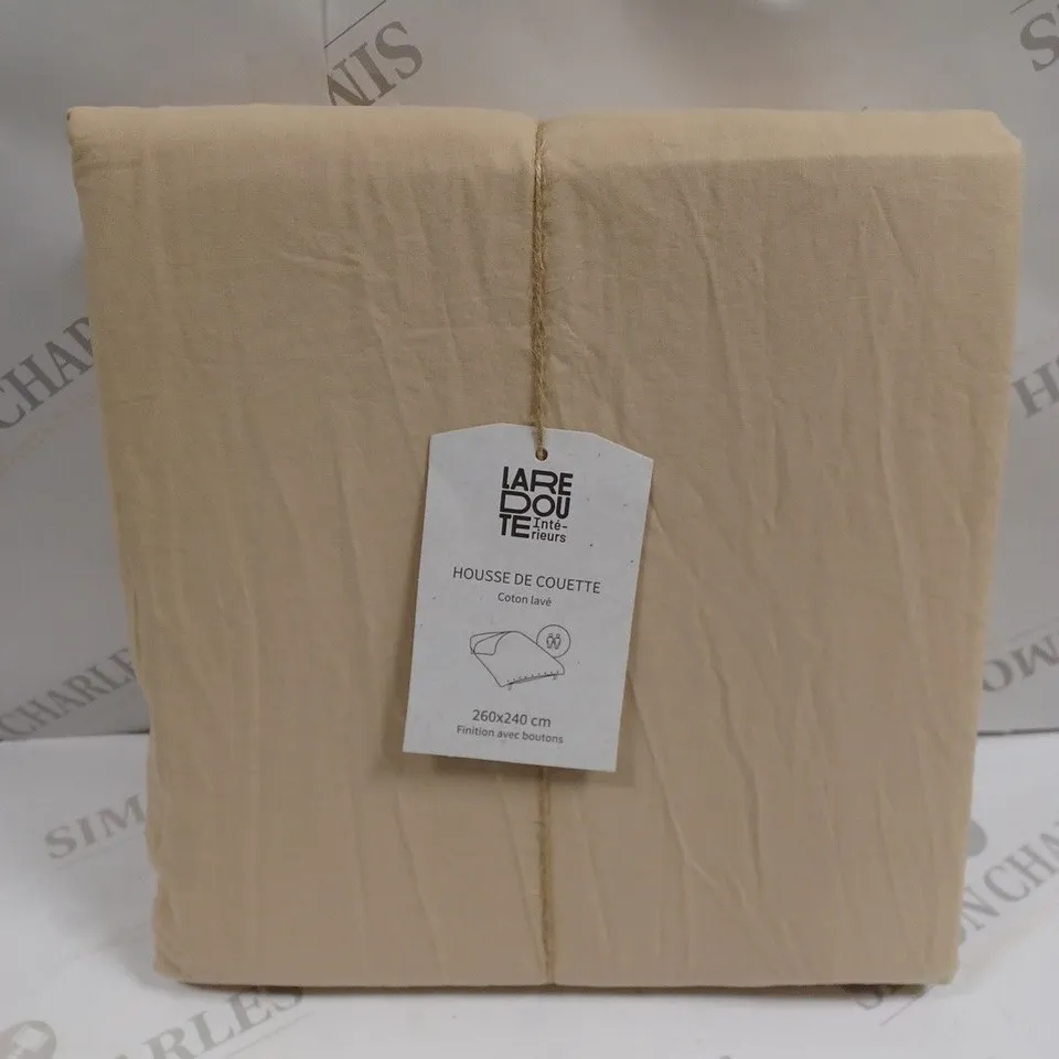 LAREDOUTE HOUSE DE COUETTE COTTON SHEET - 260X240CM