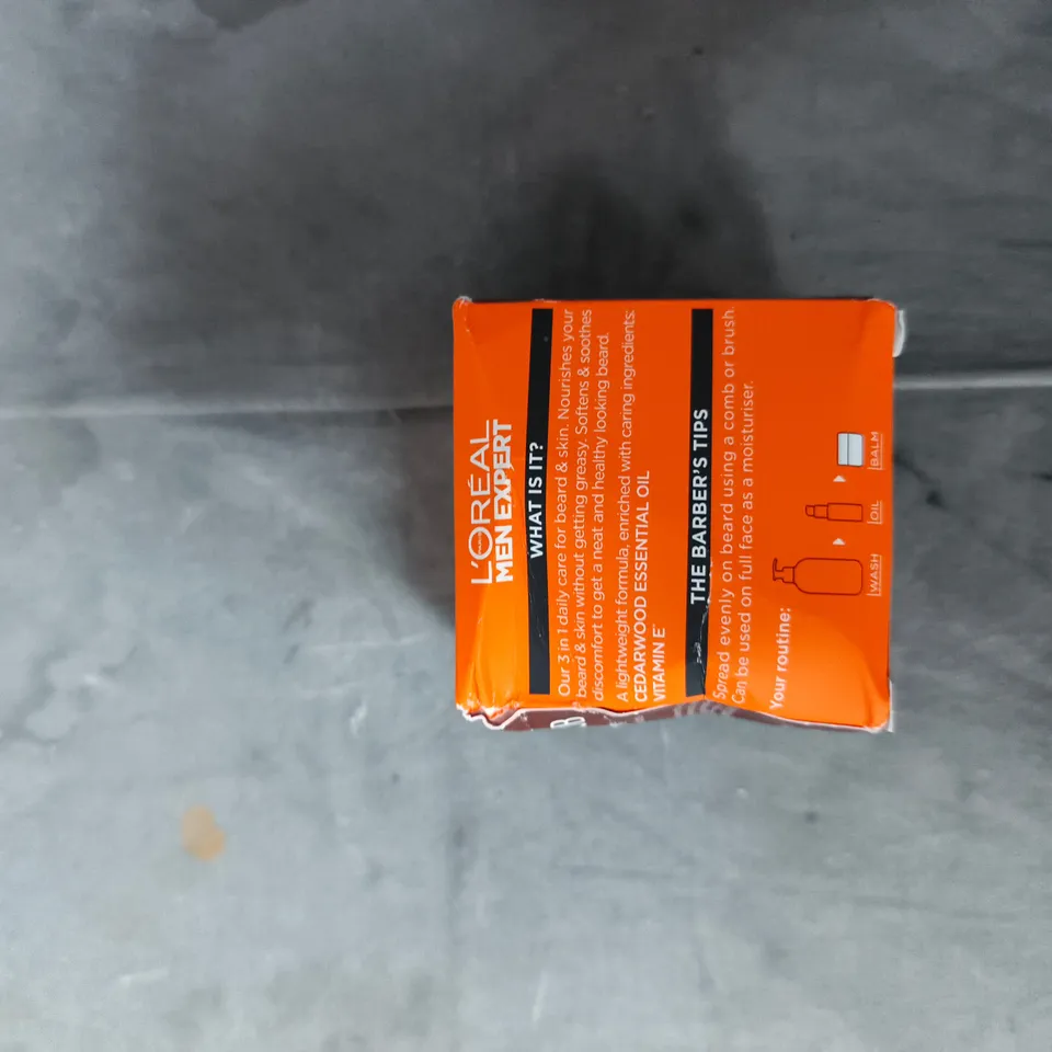 L'OREAL MEN EXPERT BARBER CLUB 3-IN-1 BEARD BALM – VITAMIN E